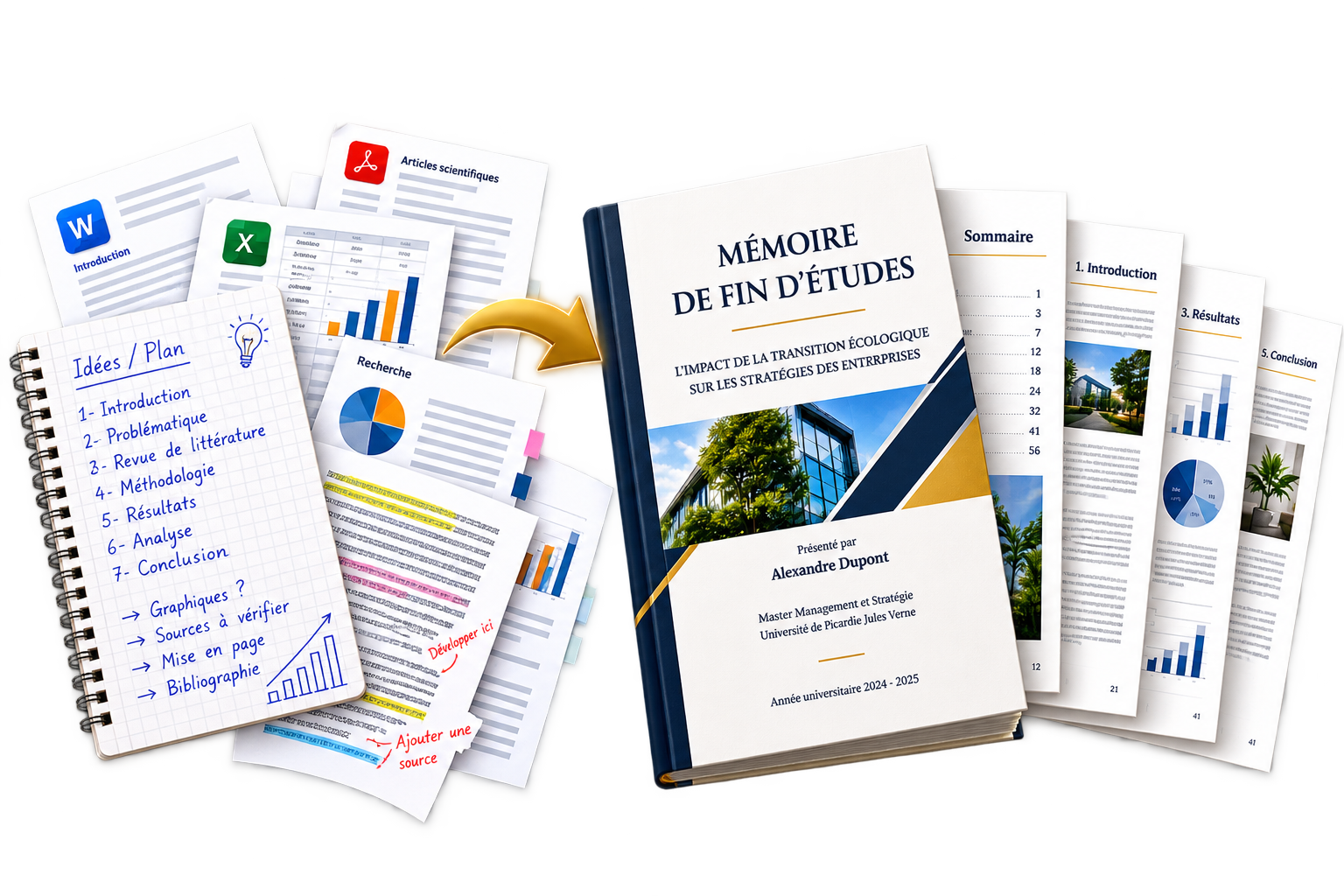 Exemple de mémoire de fin d'études Creatme